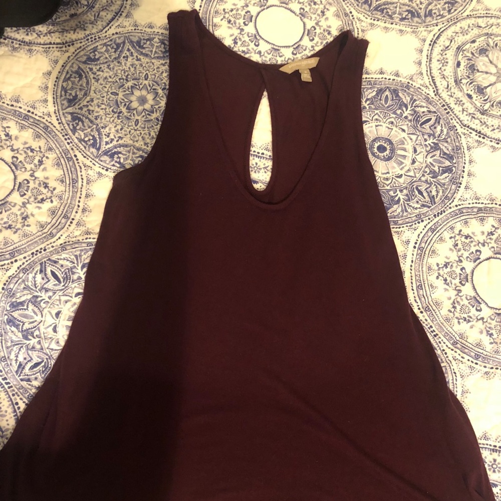 Maroon tank top